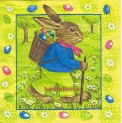 Osterhase blau